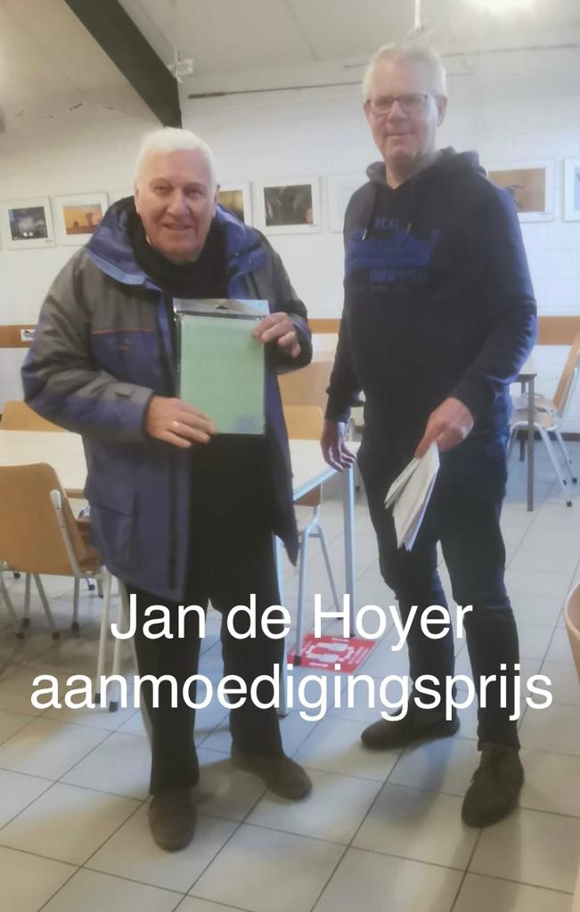 Jan de Hoyer aanmoedigingsprijs