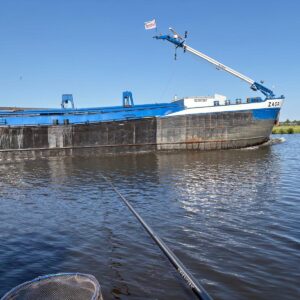 Foto van de 8e gezelligheidswedstrijd aan de Oostzijde van de Arkervaart.