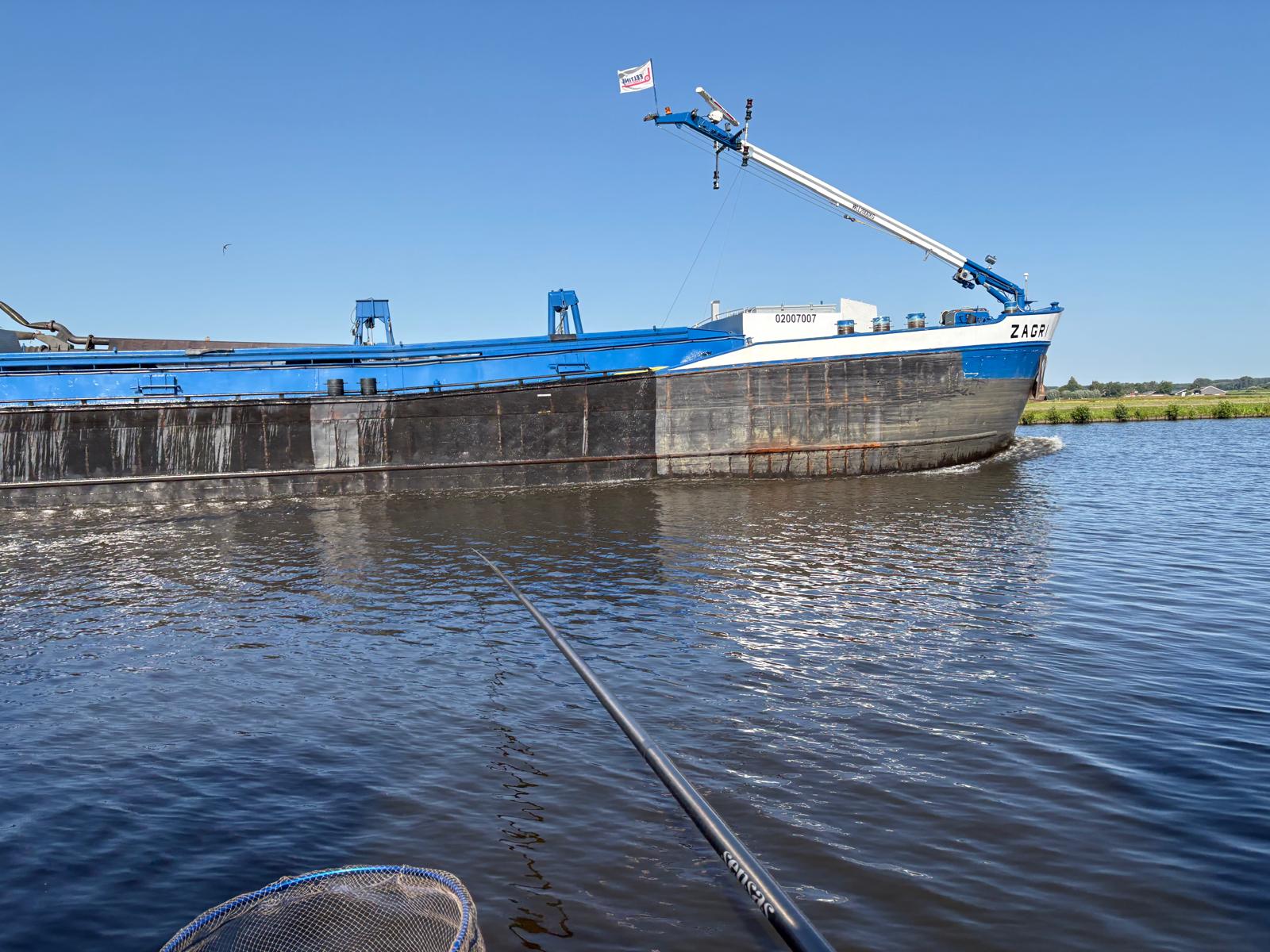 Foto van de 8e gezelligheidswedstrijd aan de Oostzijde van de Arkervaart.
