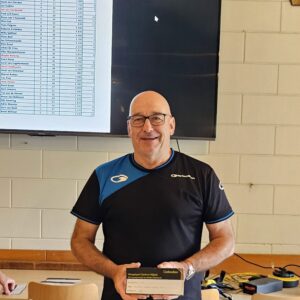 Marcel Rutten, winnaar van vak C en dagwinnaar van Competitie 9.